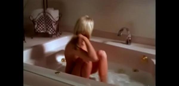  Sex Spa  Sexy Nude Blonde Bath